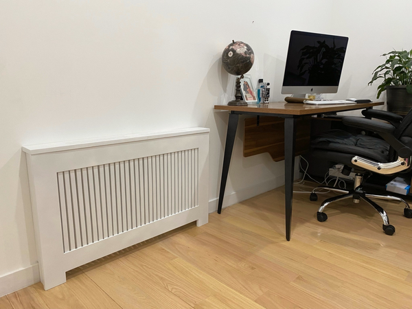Radiator covers as a source to reclaim space and renew the interior.