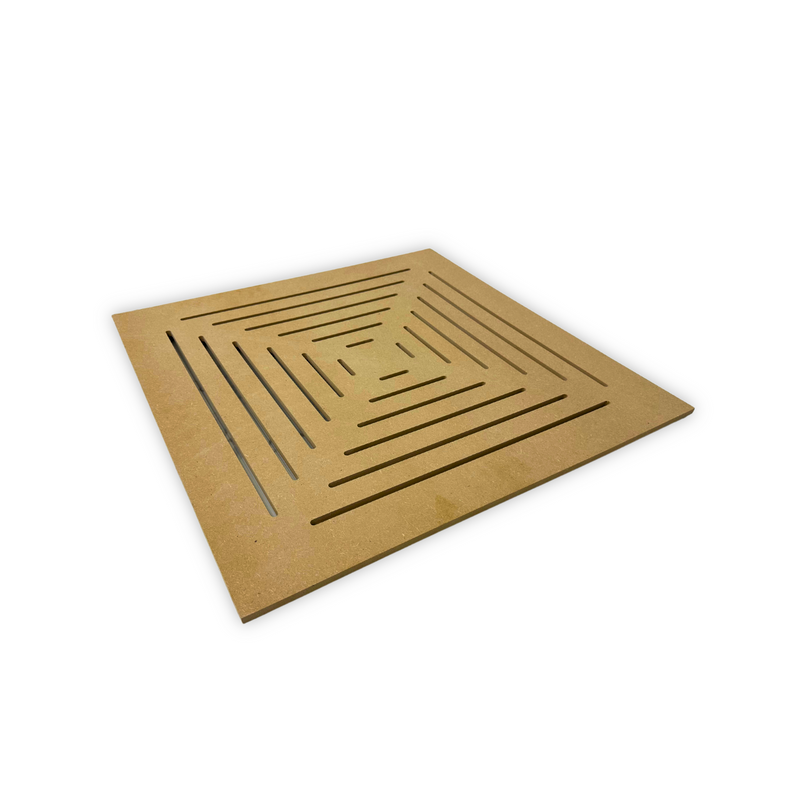 Magnetic air vent cover unfinished MDF paint-ready modern design made in NYC