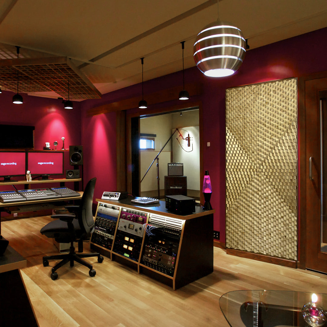 What are the benefits of using soundproof Abstract Wall Panels in home theaters and studios? Can Geometric Panels be installed on both walls and ceilings for a cohesive look? How do Acoustic Wall Panels differ in performance from traditional soundproofing materials? What are the popular color trends for Architectural Wall Panels in modern decor? What customization options are available for creating unique Architectural Wall Panels for specific projects?
