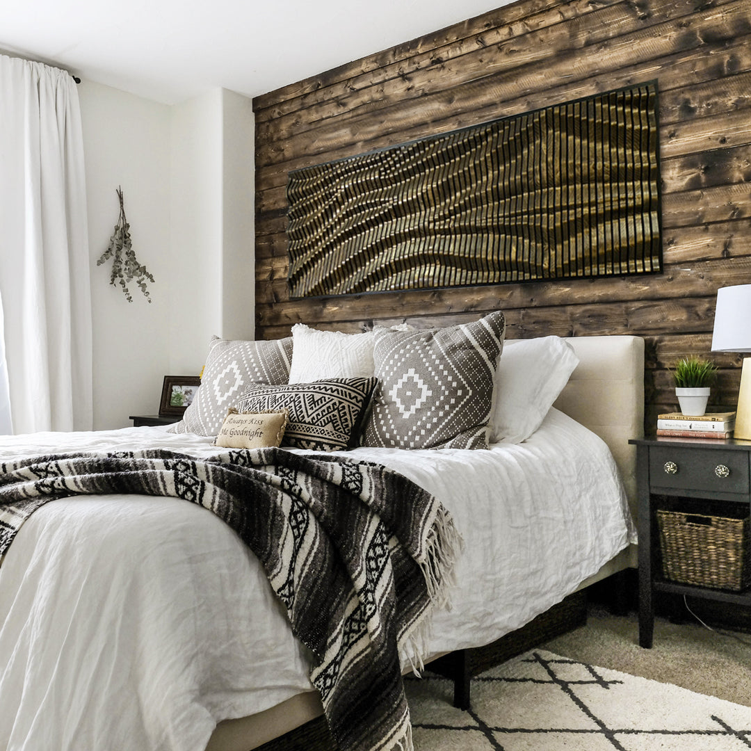 Are Wood Wall Art pieces customizable to fit specific design preferences? What are the installation considerations for Wood Wall Art? Why is Wall Art essential for home decor? How does Wall Art contribute to the overall aesthetic appeal of a room? Can Wall Art be used as a design solution for small or awkwardly shaped areas?