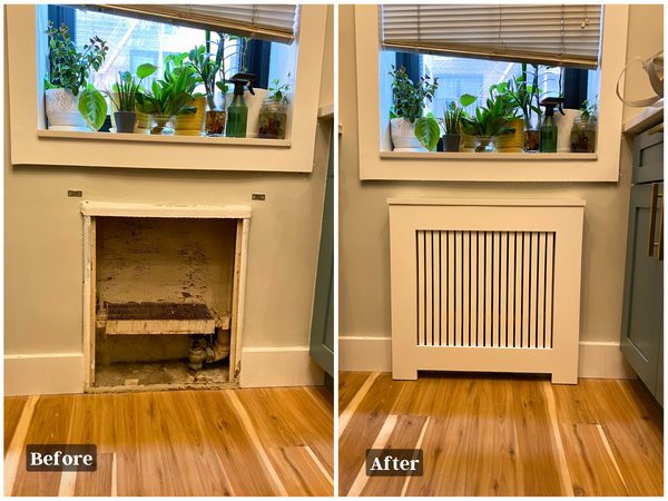Transforming Spaces: The Cosiness Before and After with Custom Radiator Covers