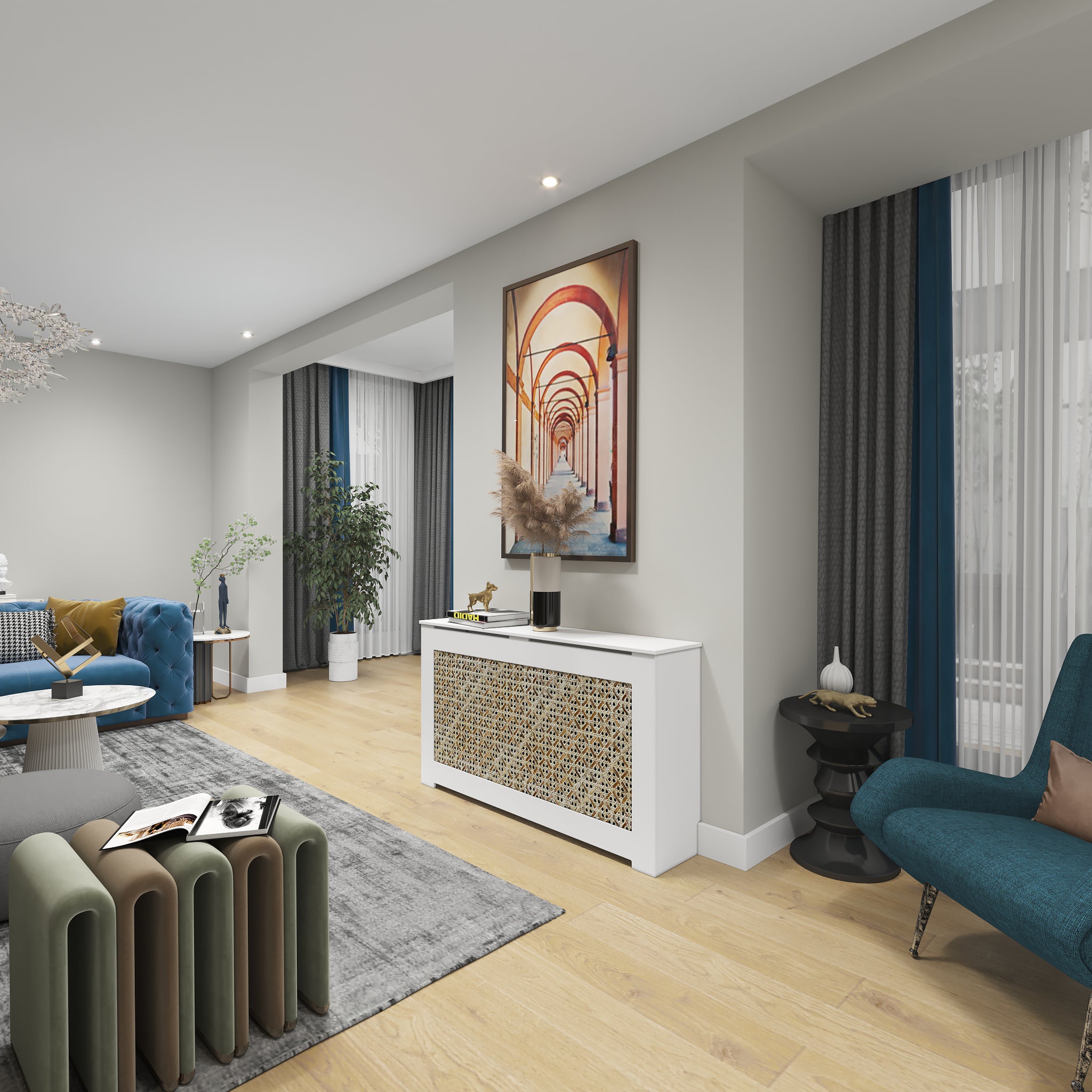 Customized Radiator Covers The Art of Home Transformation: Handcrafted Custom Radiator Covers ...