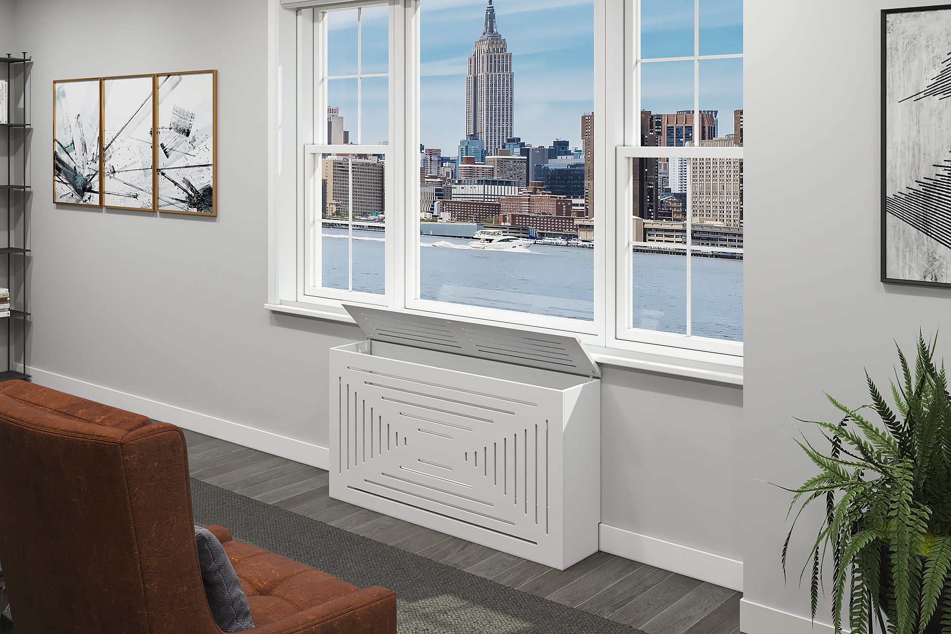 Elevate Your Space with Custom Radiator Covers for PTAC/HVAC Units in ...