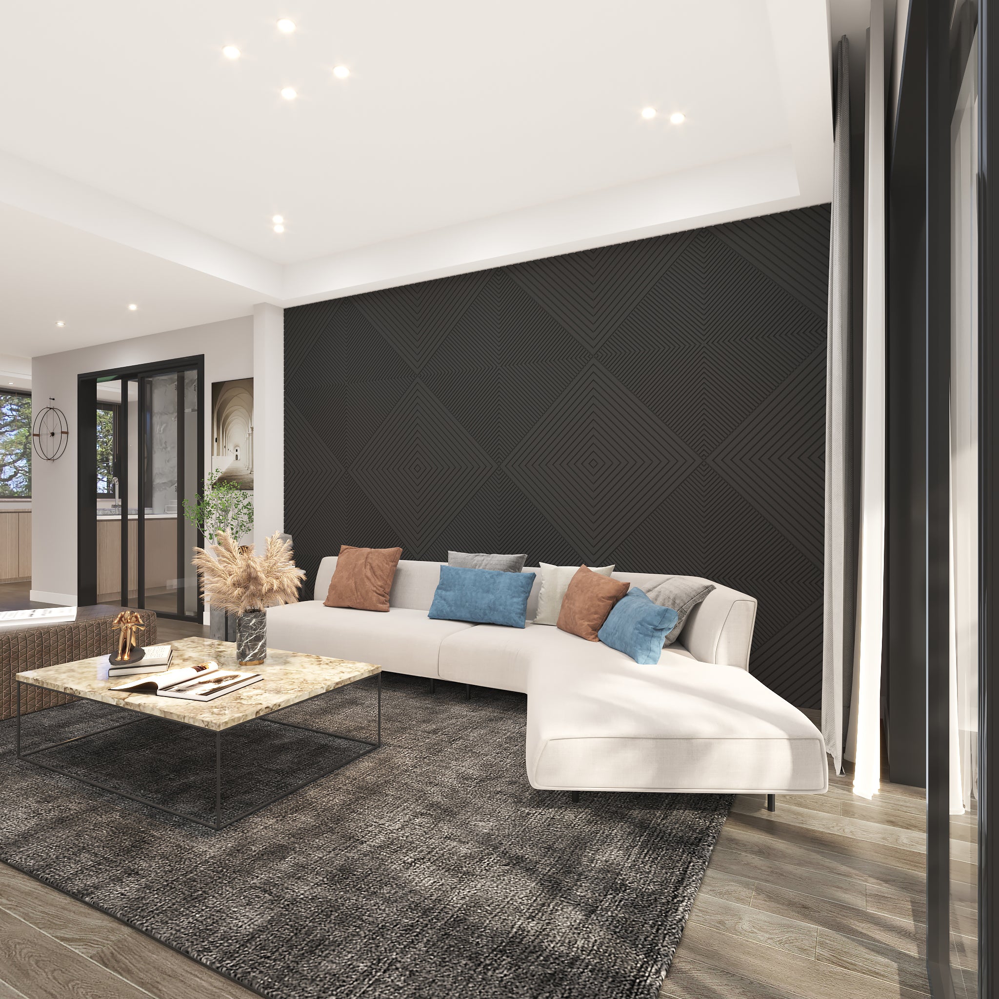 Wall Panel Abstract Design Abstract Wall Panels: A Perfect Blend of Art and Functionality ...