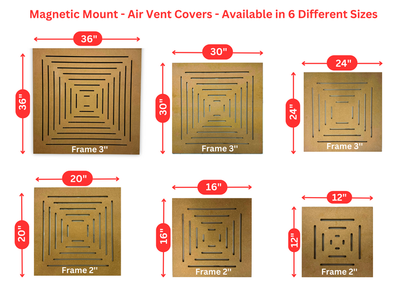 Magnetic Vent Cover Decorative 