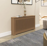 "AURORA" Modern Unfinished Radiator Cover Cabinet, High Quality Medex Wood Radiator Cover, Depth - 10 inches, Custom Sizes Options Available, Made in NYC USA