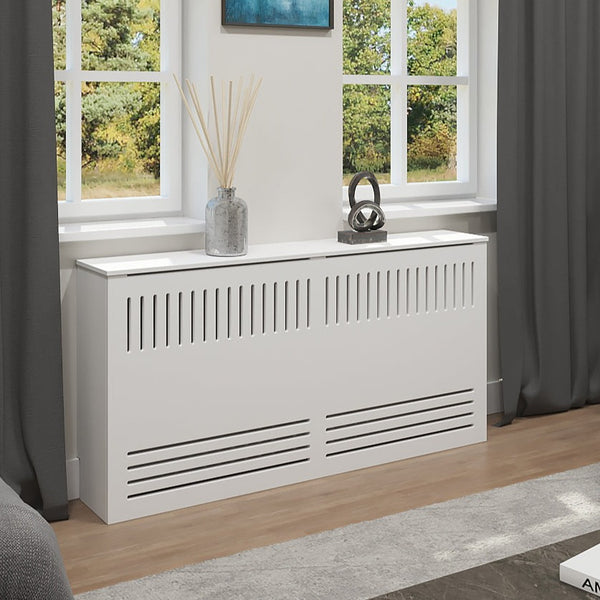 What are the benefits of using radiator covers in home decor? How can radiator covers enhance heating efficiency? What materials are commonly used in radiator cover construction? Are there customizable options for radiator covers? Can radiator covers be painted or stained to match room decor? Are radiator covers easy to install and maintain? Are there safety considerations when using radiator covers?