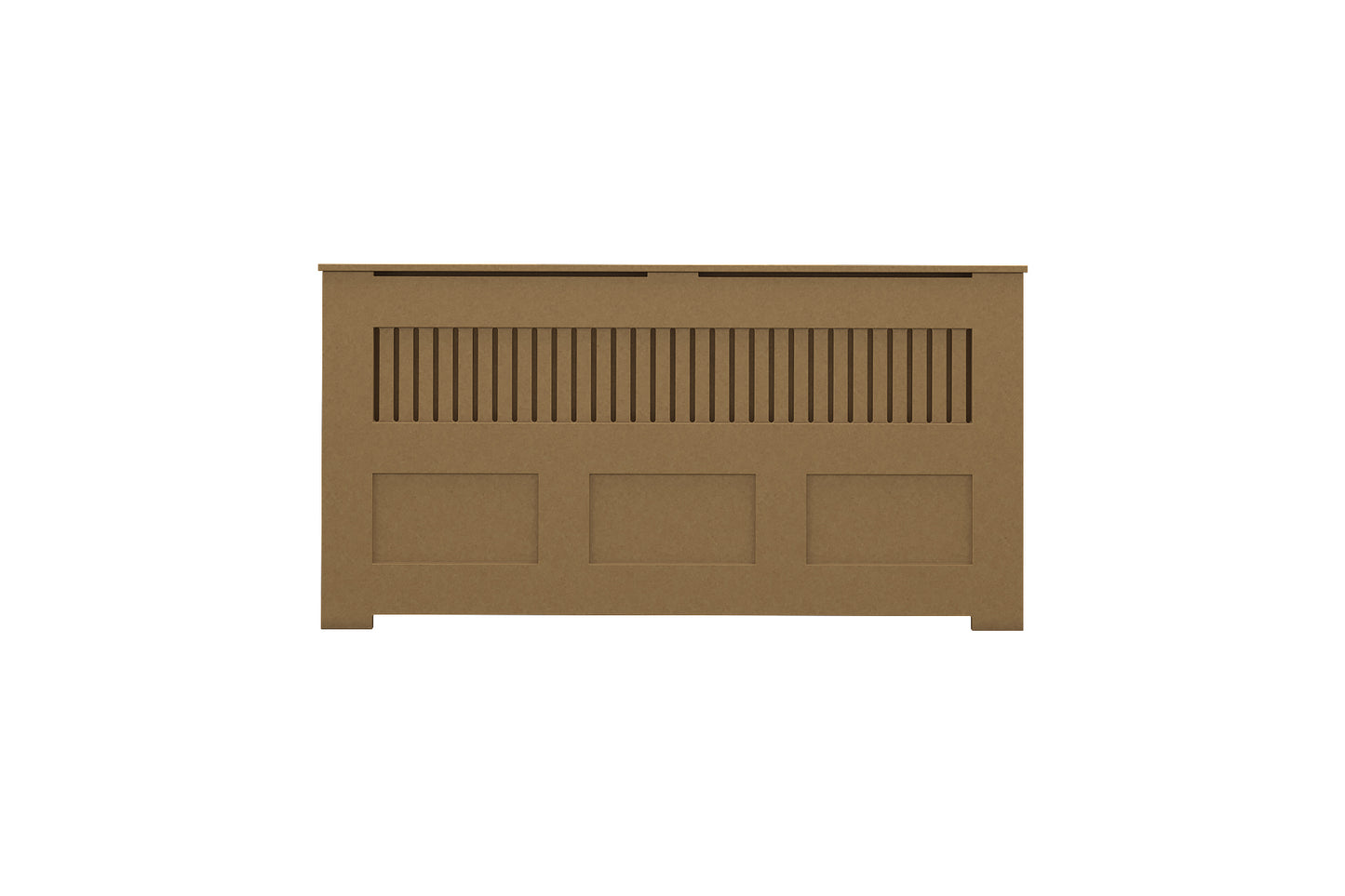 MANHATTAN Modern Unfinished Radiator Cover Cabinet – Paint-Ready Medex Wood, Custom Made in NYC