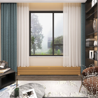 Custom DANTE unfinished baseboard heater cover cabinet paint-ready design made in NYC