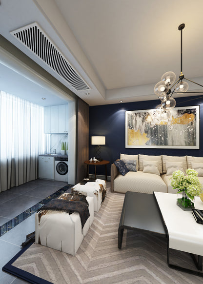 Custom size magnetic air vent cover with clean flush mount design