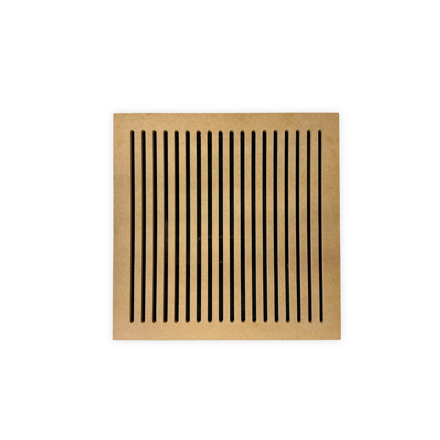 Paintable magnetic HVAC vent cover for wall or ceiling installation