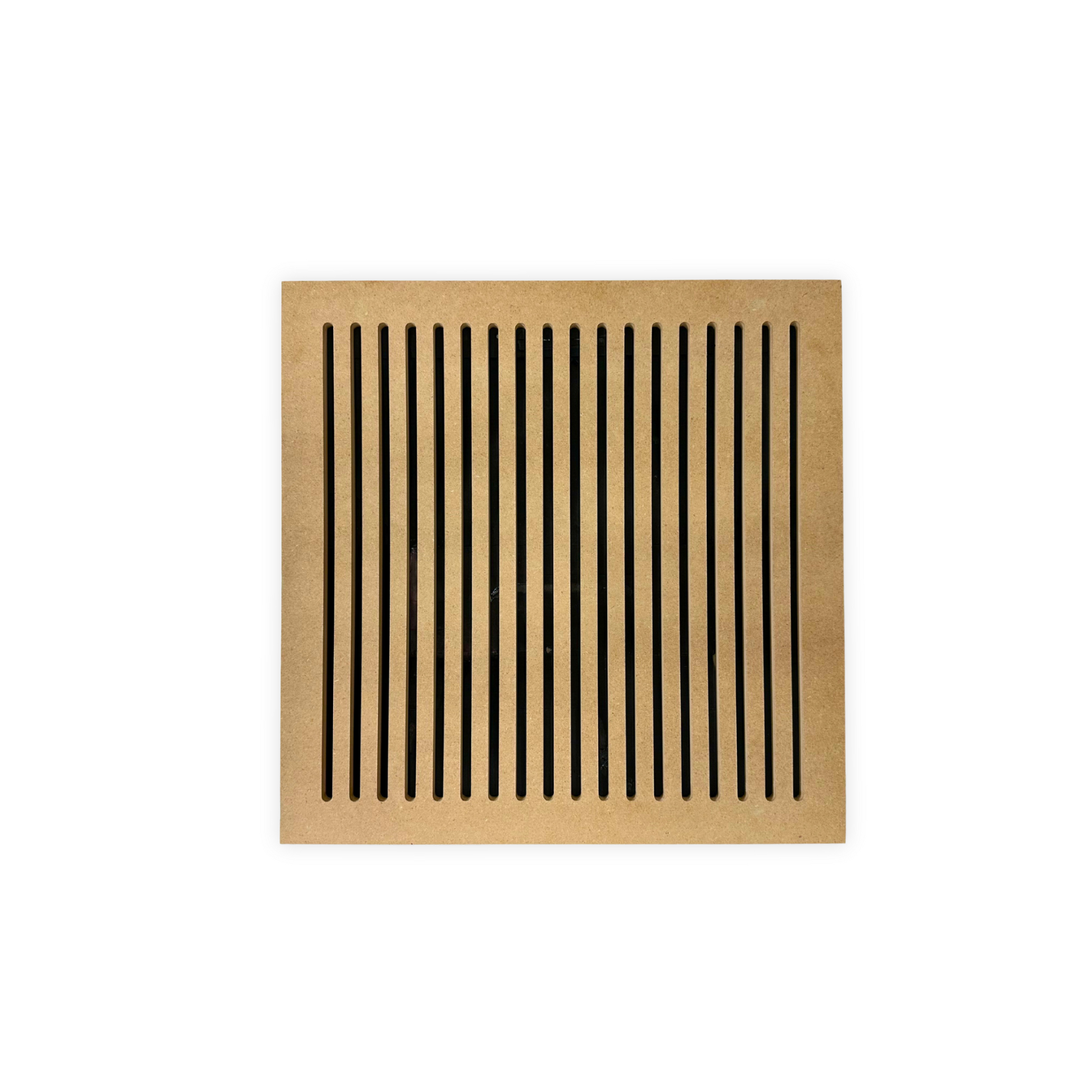 Paintable magnetic HVAC vent cover for wall or ceiling installation