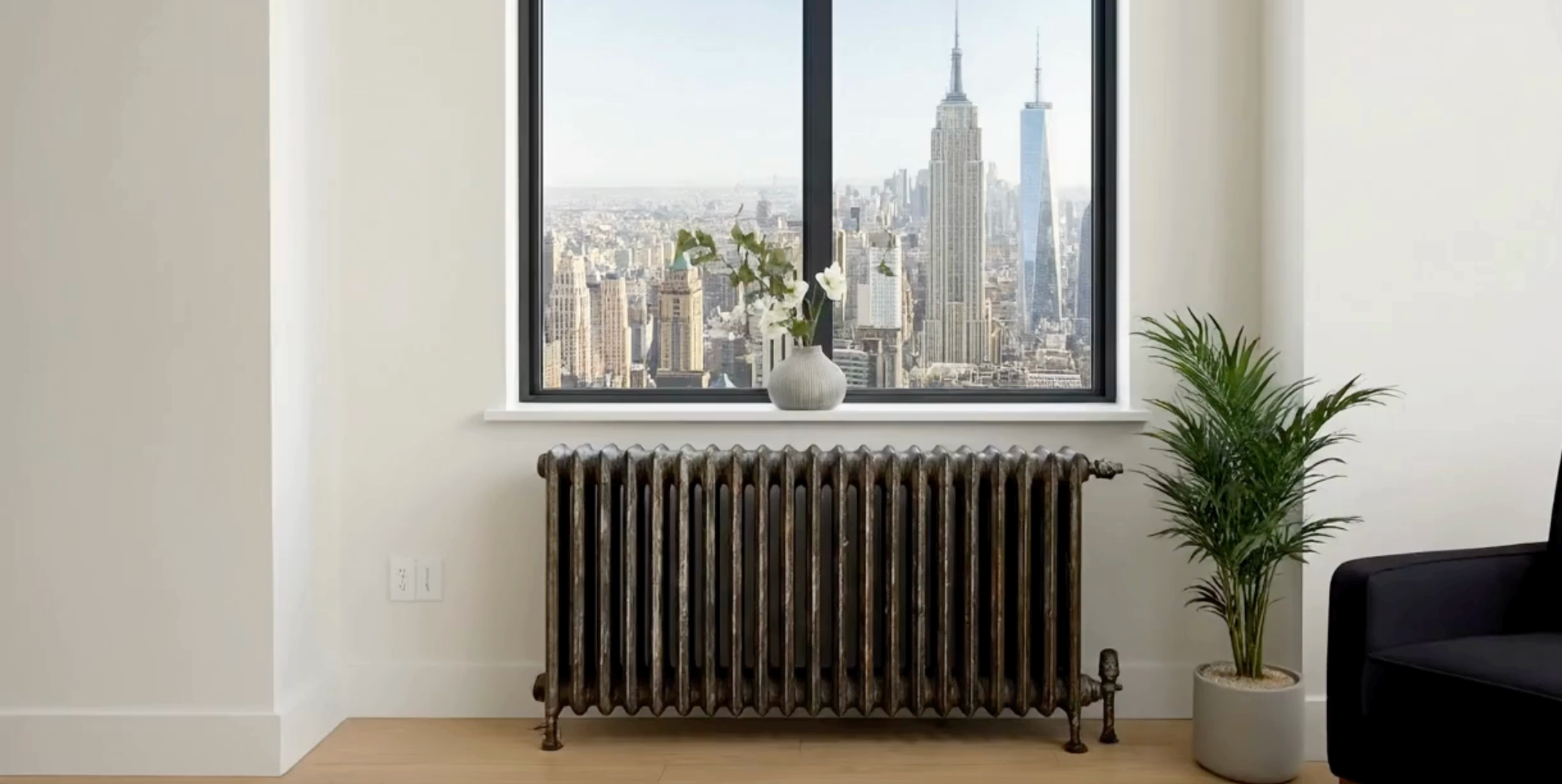 Load video: Custom radiator cover measuring guide by ArtMillwork Design for accurate sizing and perfect fit.