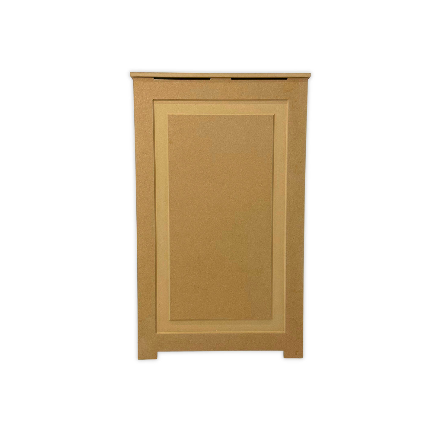 EVELINE radiator cover cabinet with optional top vent holes for improved airflow