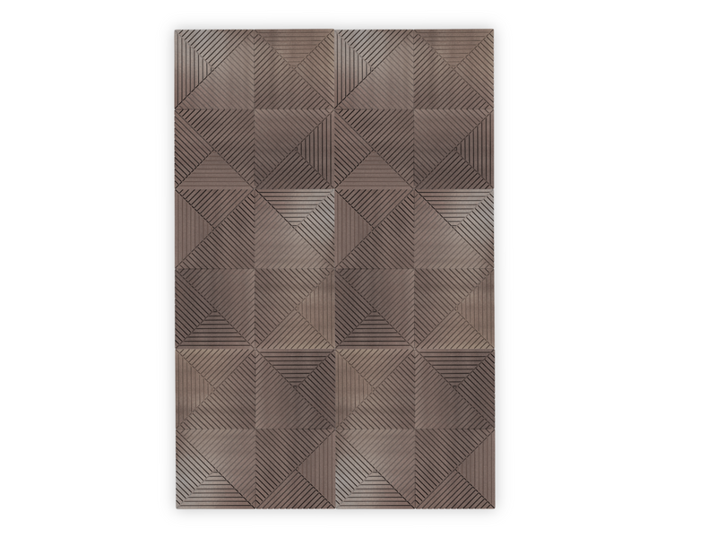 Abstract Wall Art Panels - Acoustic Wall Panels - Customizable Options Available - Unfinished Design - Paintable - MDF Wood - Made in NY USA