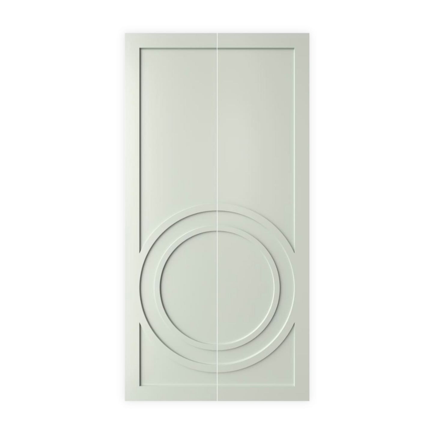 Modern Design Wardrobe & Closet Doors - Customizable Options Available - Available 10 Unfinished Designs - Paintable - Made in NYC USA