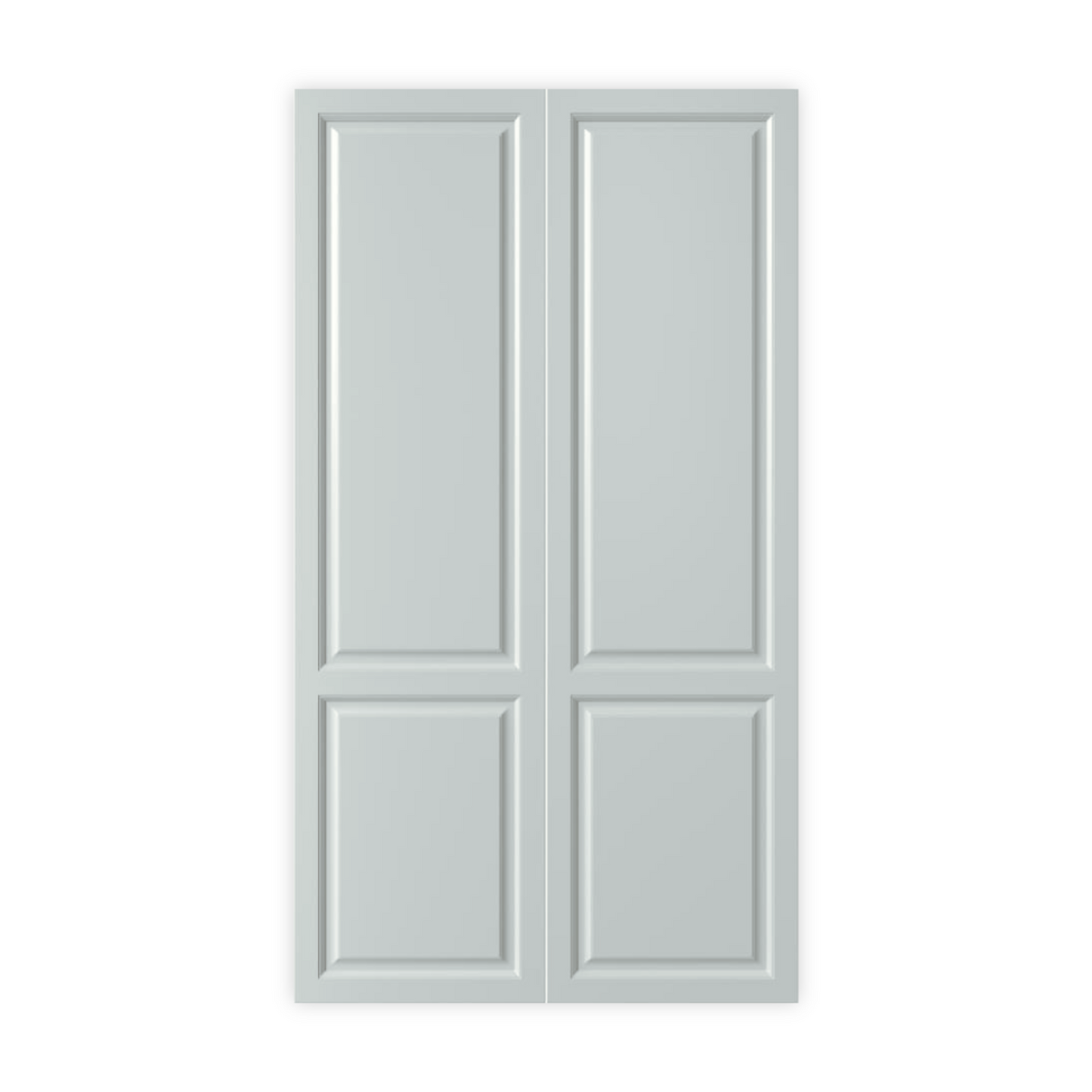 Modern Design Wardrobe & Closet Doors - Customizable Options Available - Available 10 Unfinished Designs - Paintable - Made in NYC USA