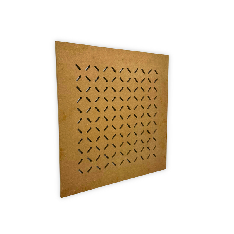 Unfinished Air Vent Cover - Strong Magnetic Mount - Paintable - MDF Wood - Available in Six Different Sizes / Made in NYC USA