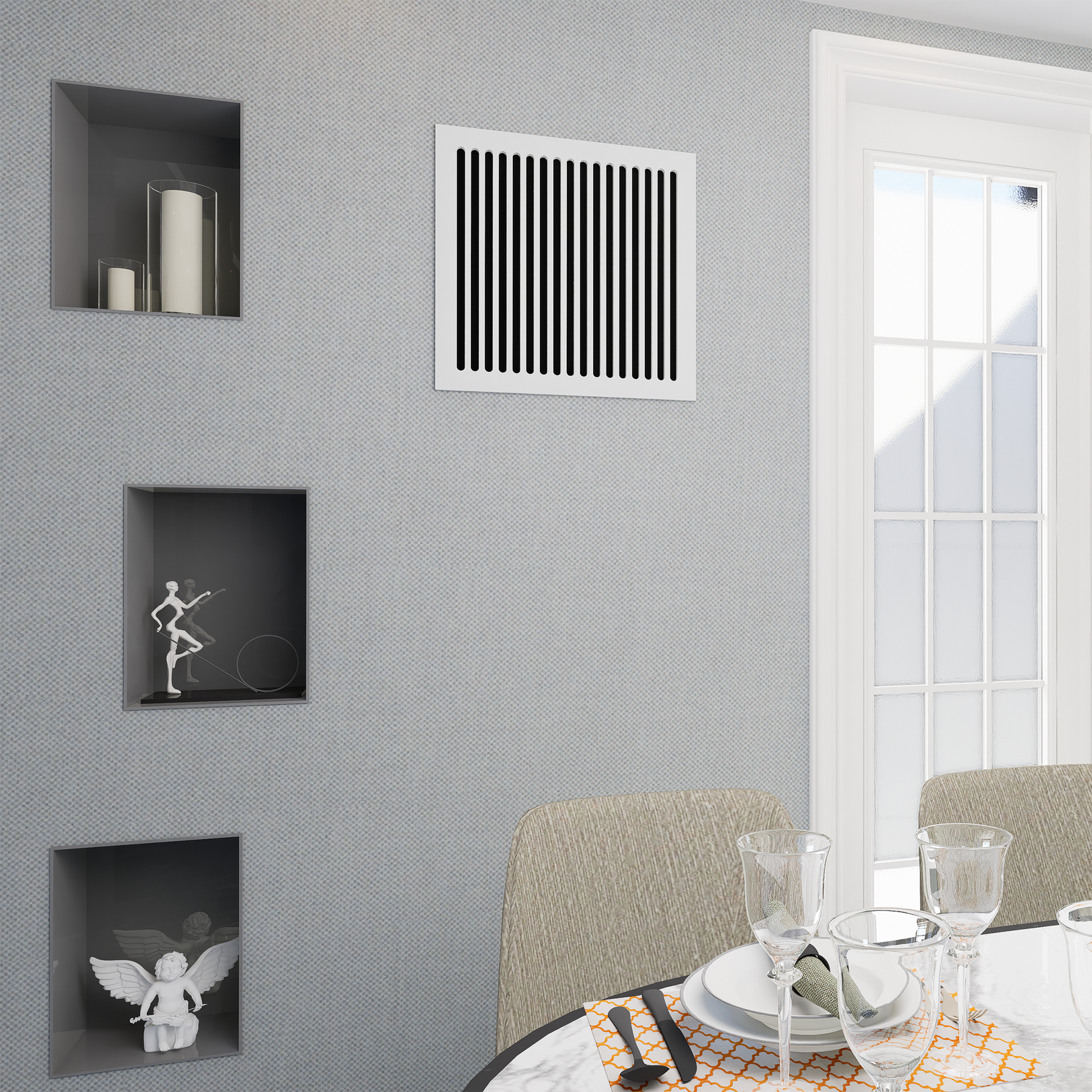 What are the benefits of using Air Vent Covers in home ventilation systems? How can Air Vent Covers be installed and maintained for optimal performance? What types of materials are commonly used in Air Vent Cover construction? Are there customizable options for Air Vent Covers to match different decor styles?