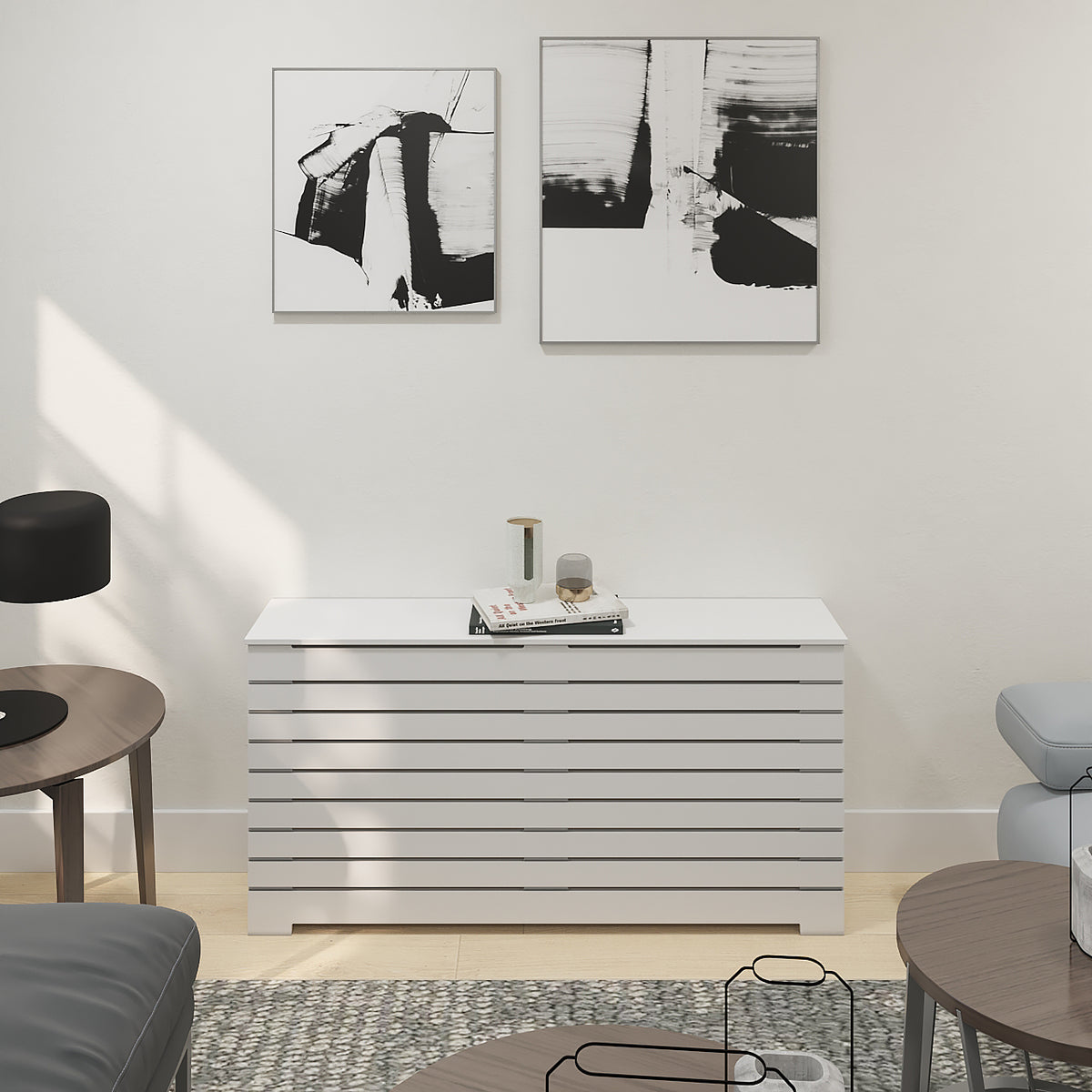 Custom Heat Cover Cabinet for Radiator - DANTE NYC Adjustable Design ...