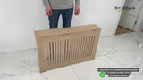 Decorative Unfinished Radiator Covers / Custom Sizes Available / Depth - 10 inches, Made in NYC USA