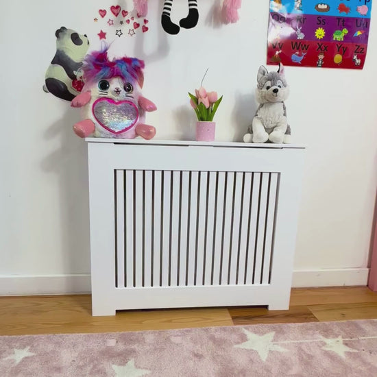 What are the benefits of using radiator covers in home decor? How can radiator covers enhance heating efficiency? What materials are commonly used in radiator cover construction? Are there customizable options for radiator covers? Can radiator covers be painted or stained to match room decor? Are radiator covers easy to install and maintain? Are there safety considerations when using radiator covers?