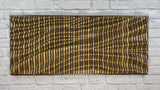 "BORDEAUX" Parametric Wood Wall Art Decor / 100% Solid Wood / Unique Acoustic Wood Wall Panel